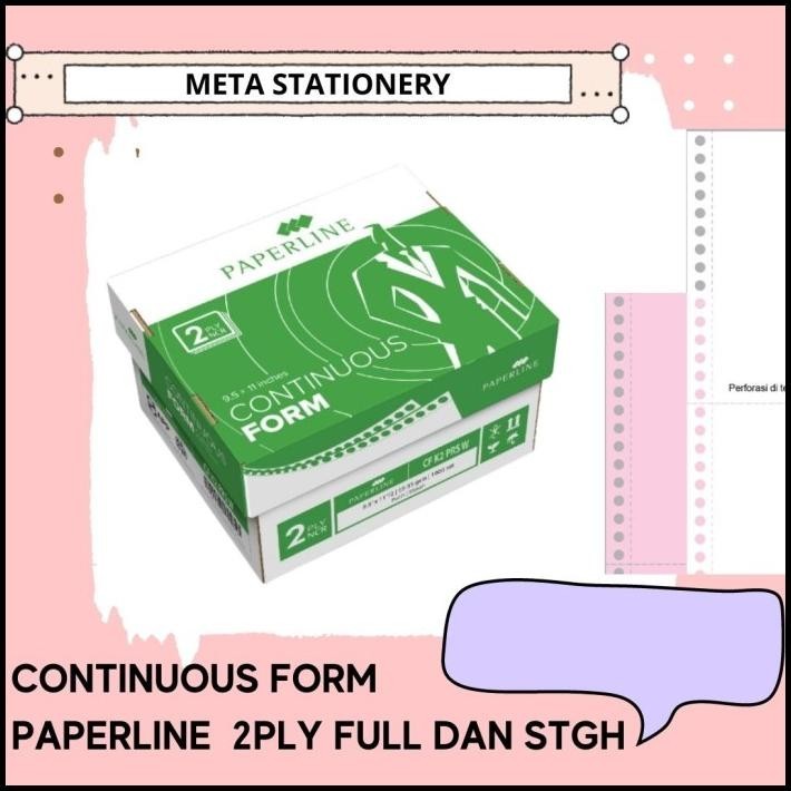

DISKON CONTINUOUS FORM PAPERLINE 2 PLY !!!