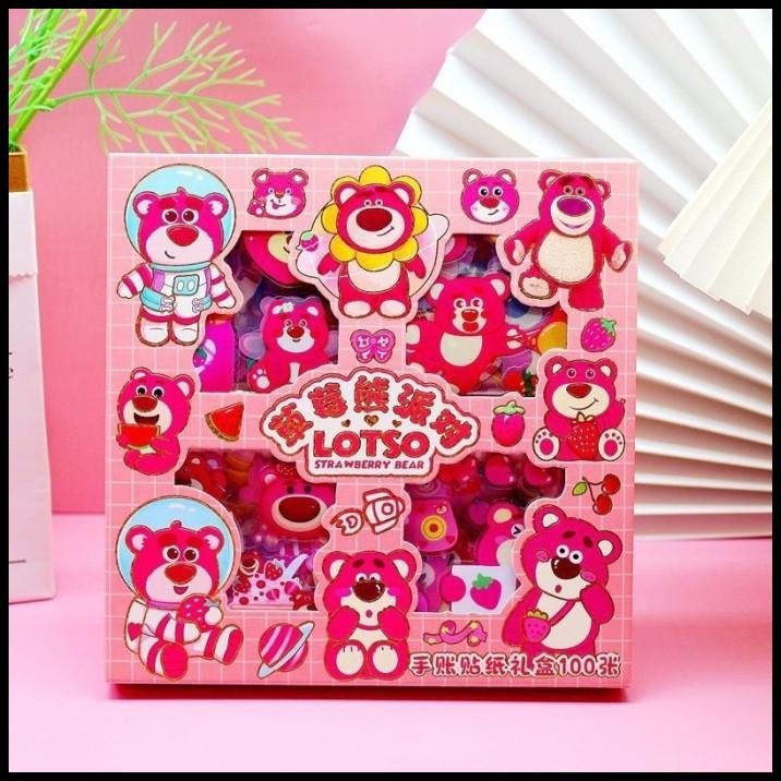 

HOT DEAL LOTSO STICKER SMALL BOX SANRIO MOMO ISI 100 PCS AESTHETIC WATERPROOF !