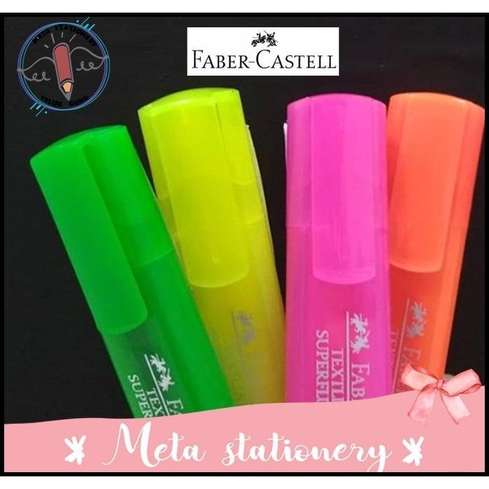 

GRATIS ONGKIR HIGHLIGHTER / TEXTLINER 1546 SUPER FLUORESCENT FABER CASTELL !!!!!!!