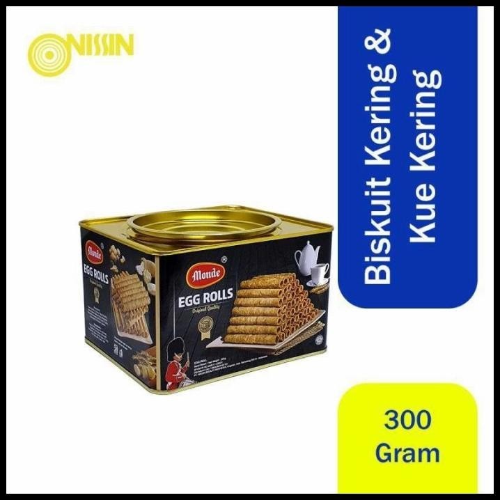

HOT DEAL MONDE BISCUIT SERENA EGG ROLL MINI 300 GR