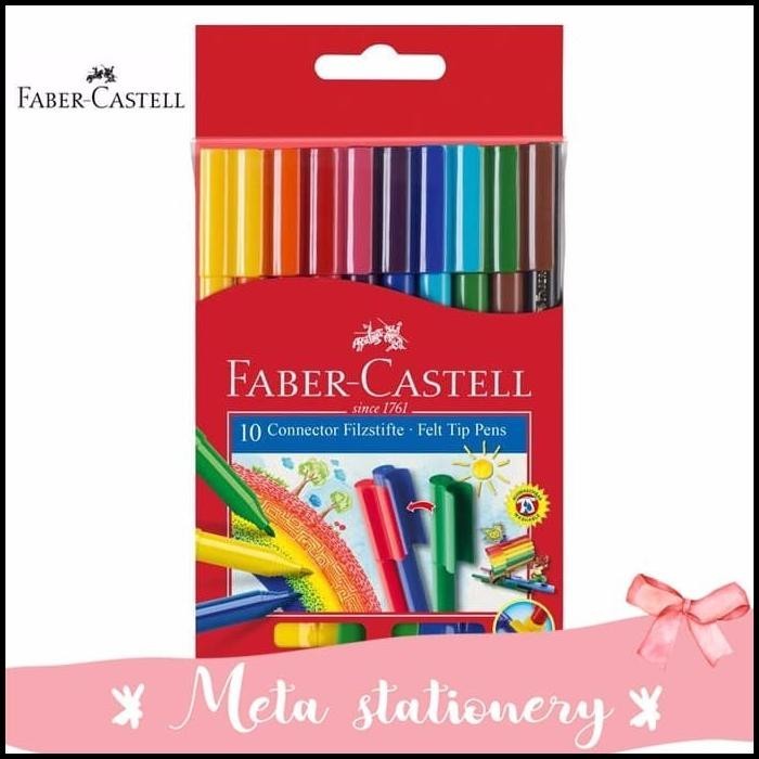 

HOT DEAL CONNECTOR PEN 10 FABER CASTELL !!!!!!!