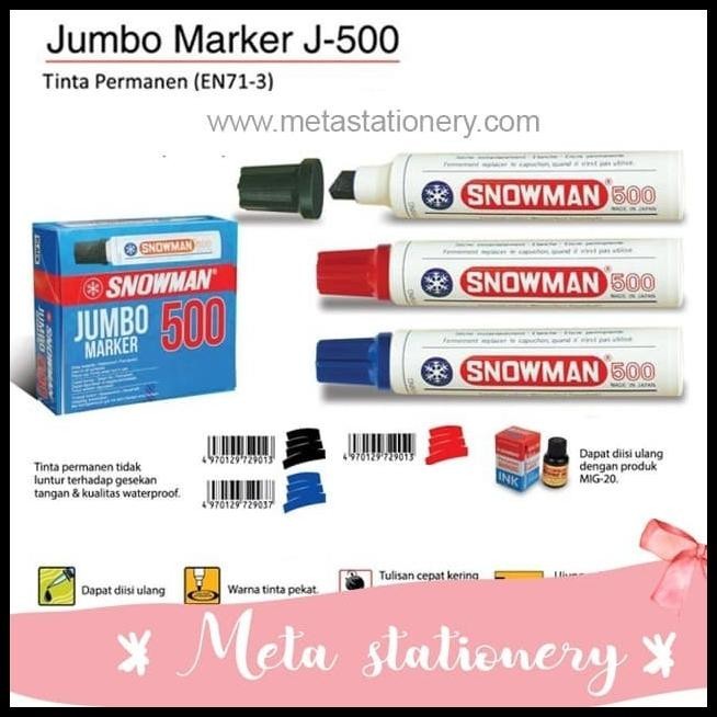 

GRATIS ONGKIR SPIDOL SNOWMAN JUMBO J-500 !!!