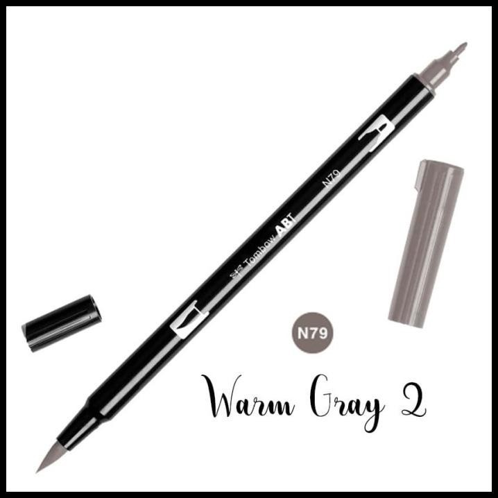 

TERBARU ABT TOMBOW DUAL BRUSH PEN ART MAKER N79 WARM GRAY 2 !!!!!!