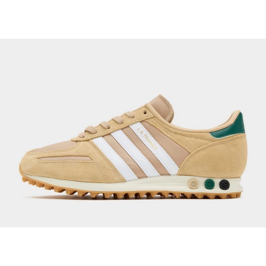 Adidas LA Trainer Cream Cloud White Green Gum BNIB ORIGINAL Resmi IH7385