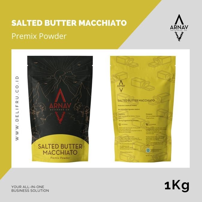 

NEW PRODUK ARNAV PREMIX POWDER SALTED BUTTER MACCHIATO - BUBUK PREMIX MACCHIATO !!!!!