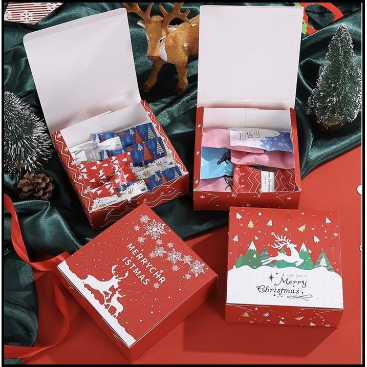 

DISKON BOX TEMA CHRISTMAS , KOTAK TULISAN MERRY CHRISTMAS , KOTAK KUE NATAL !!