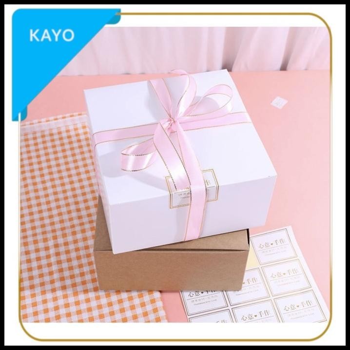 

BEST DEAL KOTAK HADIAH , KOTAK POLOS 20 KOTAK BAJU , KOTAK KUE EXCLUSIVE KANTOR