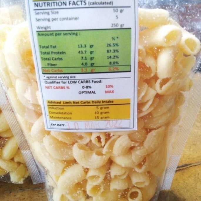 

NEW PRODUK LOW CARB MACARONI CHEESE CHIPS !!!!!