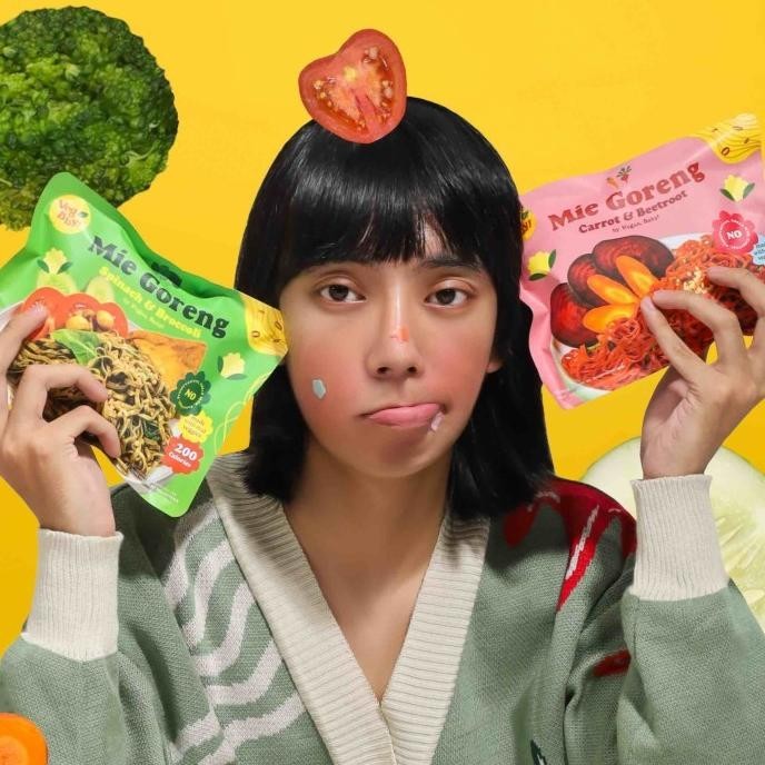 

TERBARU 4PCS MIX MIE GORENG INSTANT BAYAMSPIRULINA WORTELBIT VEGAN VEGETARIAN !!!!!