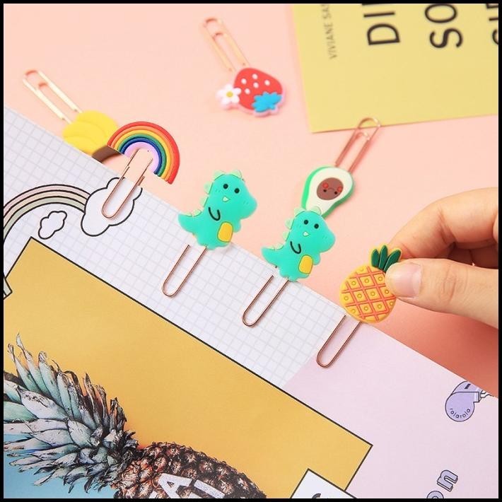

GRATIS ONGKIR PAPER CLIP CARTOON KOREAN STYLE PENANDA BUKU BOOKMARK