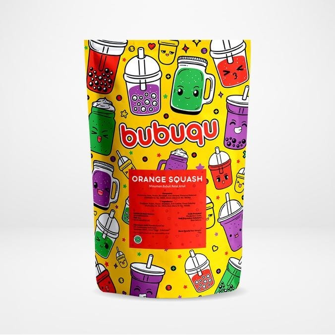 

NEW PRODUK ORANGE POWDER DRINK BUBUQU 1 KG - MINUMAN BUBUK JERUK !!!!!