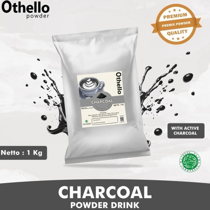 

NEW PRODUK CHARCOAL OTHELLO POWDER DRINK 1KG BUBUK MINUMAN !!!!!