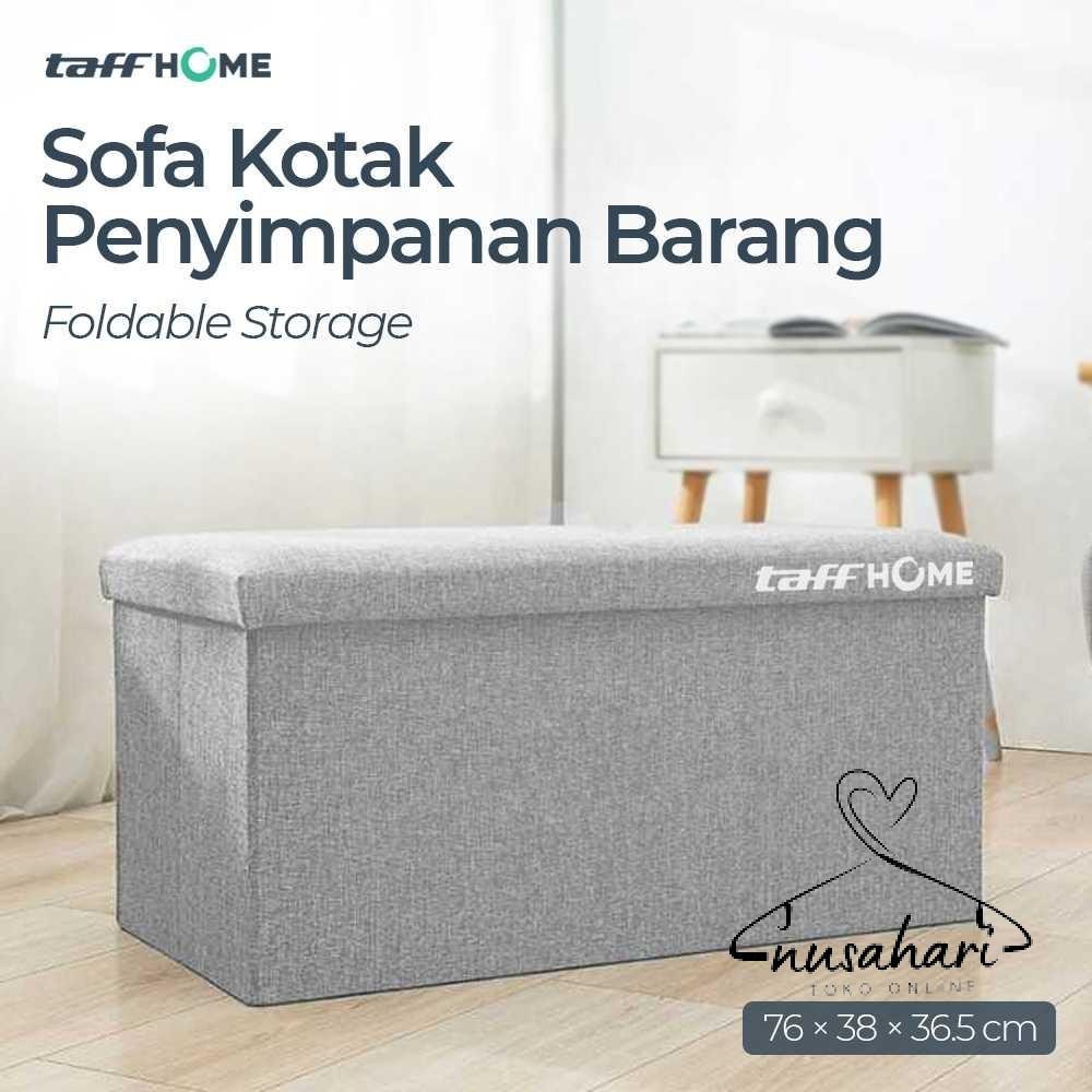 

Produk Baru TaffHOME Sofa Kotak Penyimpanan Barang Foldable Storage - L1705 Berkualitas