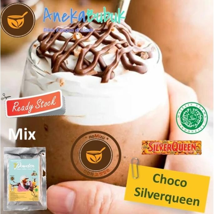 

TERBARU BUBUK MINUMAN CHOCO SILVERQUEEN MIX 1KG - SERBUK COKLAT SILVERQUEEN !!!!!