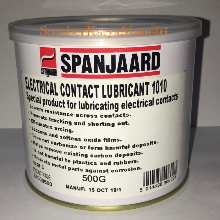 SPANJAARD CONTACT GREASE LUBRICANT 1010 (500GR) SPANJAARD ELECTRICAL