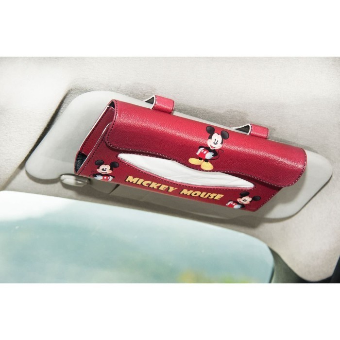 TECHNOZIO TISSUE SUN VISOR /TEMPAT TISU MOBIL /TISU MOBIL MICKEY MOUSE