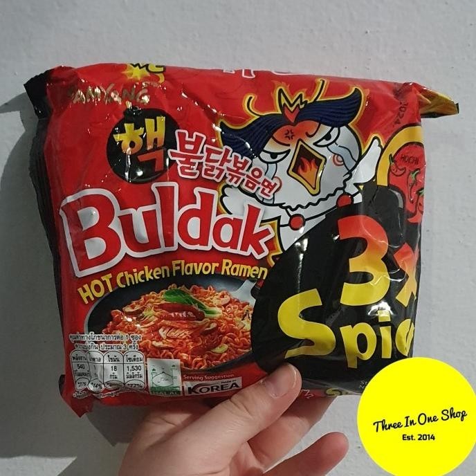 

READY STOCK SAMYANG BULDAK 3X SPICY 140GR !!!!!