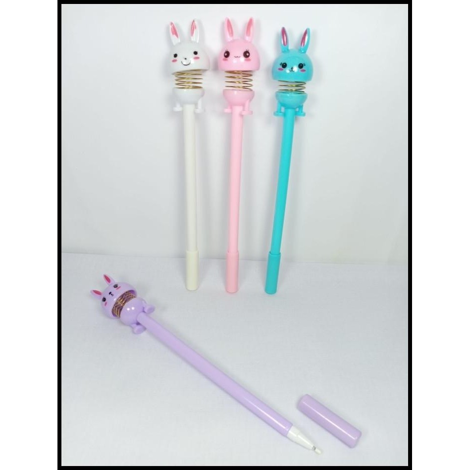 

HOT DEAL BOLPEN GEL KARAKTER KELINCI PER GOYANG ISI 4 PCS !!!!