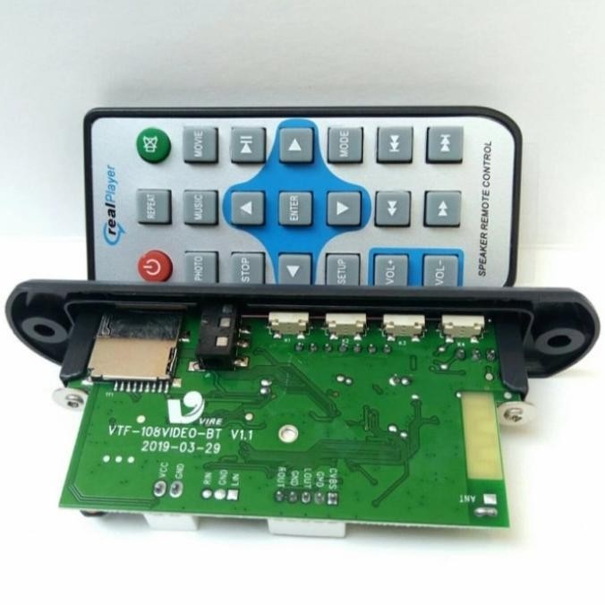 Kit modul Mp3 Mp4 Mp5 + Bluetooth Decoder board wireless Audio Video