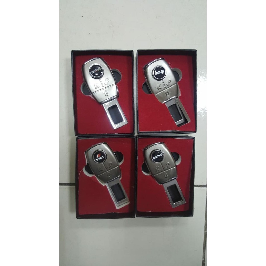 Murah neet Colokan Safety Belt Safetybelt Seatbelt 2 In 1 Mobil Wuling Cortez Ayo Beli