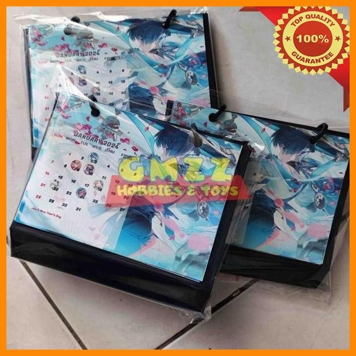 

(GMZ) KALENDER MEJA HONKAI STAR RAIL GENSHIN IMPACT