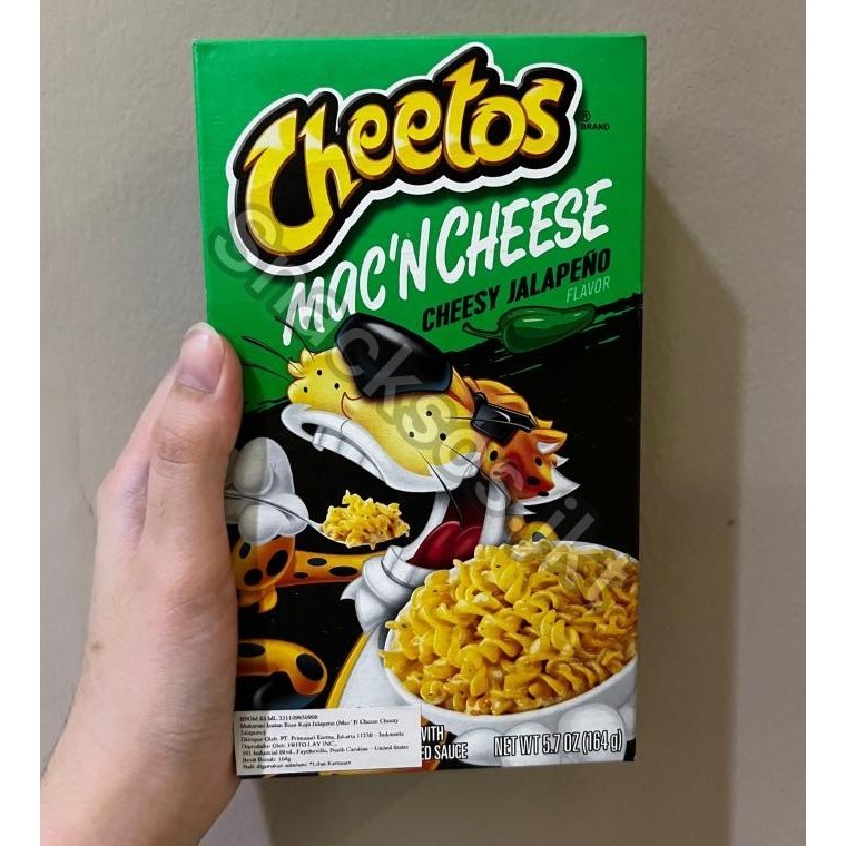 

TERBARU CHEETOS MAC AND CHEESE CHEESY JALAPENO MAC&CHEESE USA PASTA !!!!!