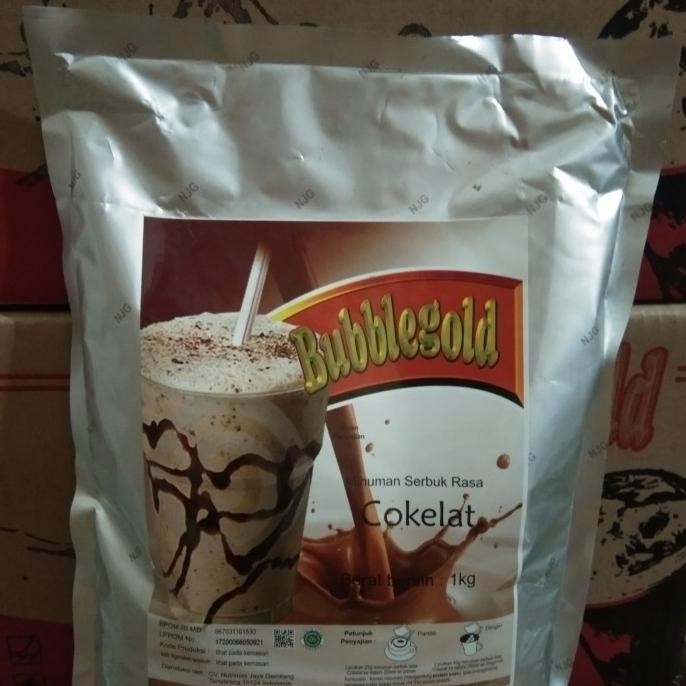

NEW PRODUK BUBLE GOLD COKELAT 1 KG/BUBUK MINUMAN/BUBUK POWDER/SERBUK MINUMAN !!!!!
