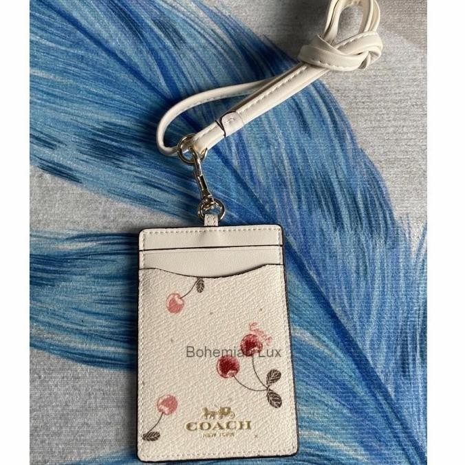 

Coch Lanyard Id Name Tag Card Holder In White Kualitas Premium