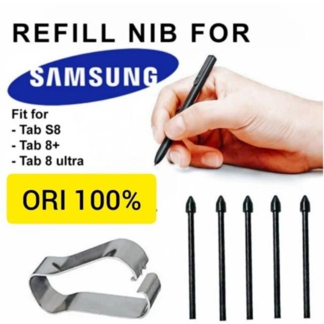 

Samsung Refill Nib Stylus S Pen Galaxy Tab S8 8+ 8 Ultra Original 100% | Casmenon