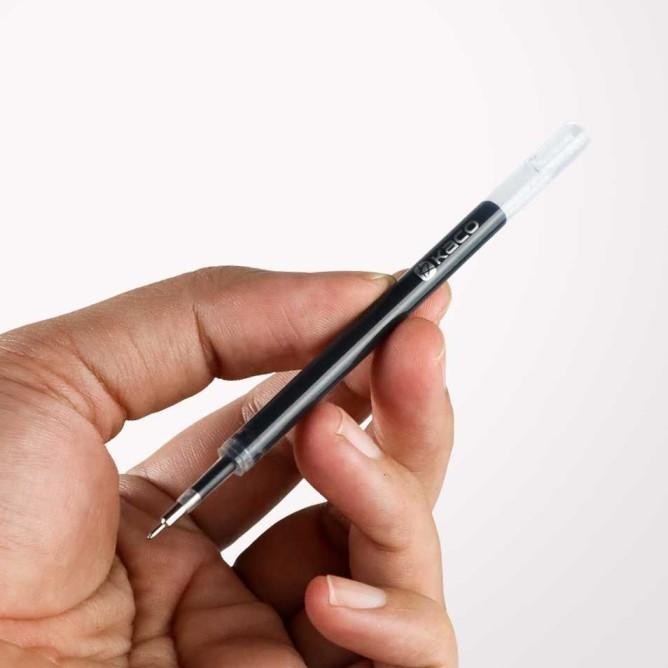 

Kaco Isi Refill Pena Pulpen Gel 0.5Mm Tinta Hitam 5Pcs For Kaco Turbo | Casmenon