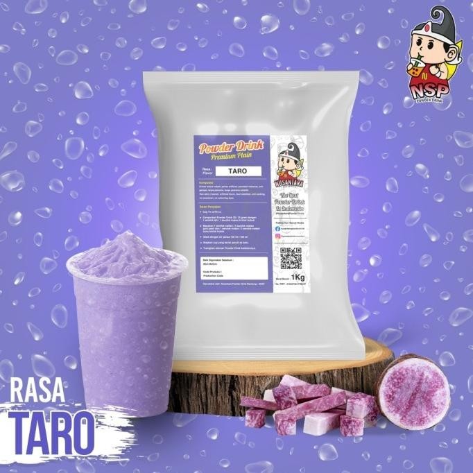 

TERBARU BUBUK MINUMAN TARO POWDER 1000G - PRIME DRINK - POWDER DRINK !!!!!