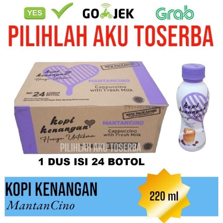 

Kopi Kenangan Mantancino 220 Ml - ( 1 Dus Isi 24 Botol )