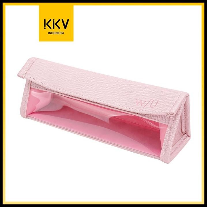 

TERMURAH KKV ZONGLIN TEMPAT PENSIL ALAT TULIS STATIONERY KULIT PU TRANSPARAN !!!!!!