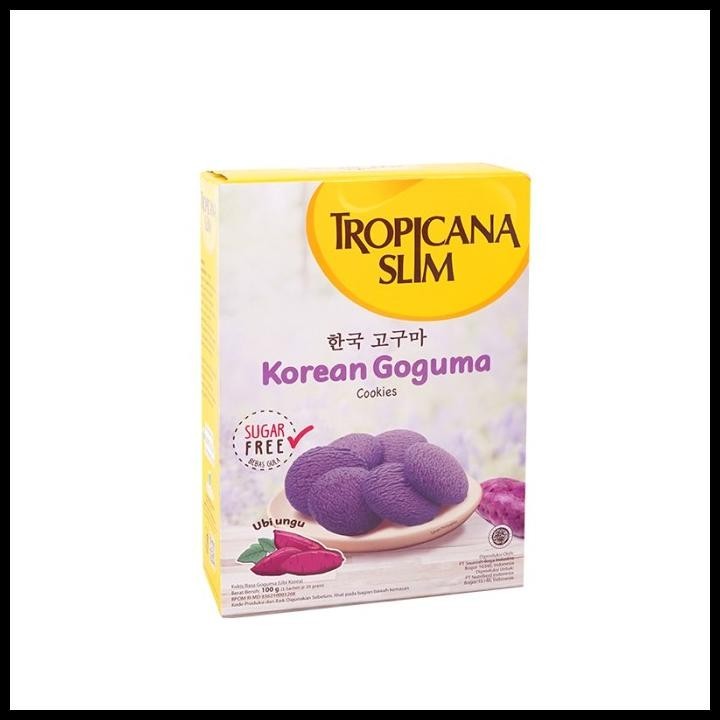 

TERMURAH KKV TROPICANA SLIM KOREAN GOGUMA COOKIES KUKIS CAMILAN DIET BEBAS GULA !!