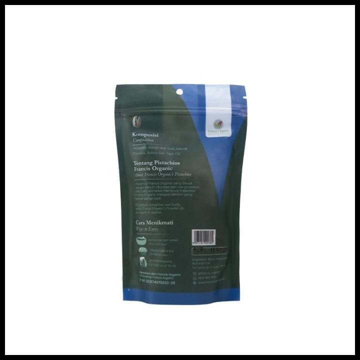 

DISKON KKV FRANCIS ORGANIC PISTACHIO ASLI 100G
