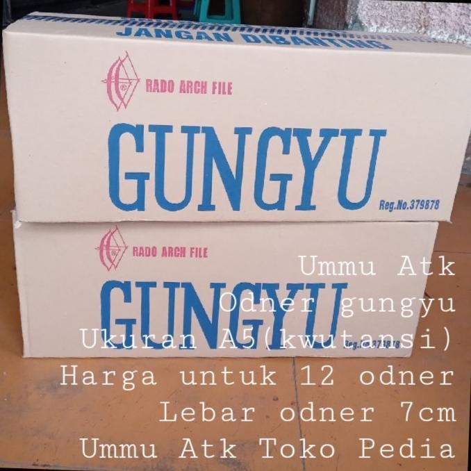 

Odner Gungyu A5 Harga Untuk 12 Odner Premium Murah Baru