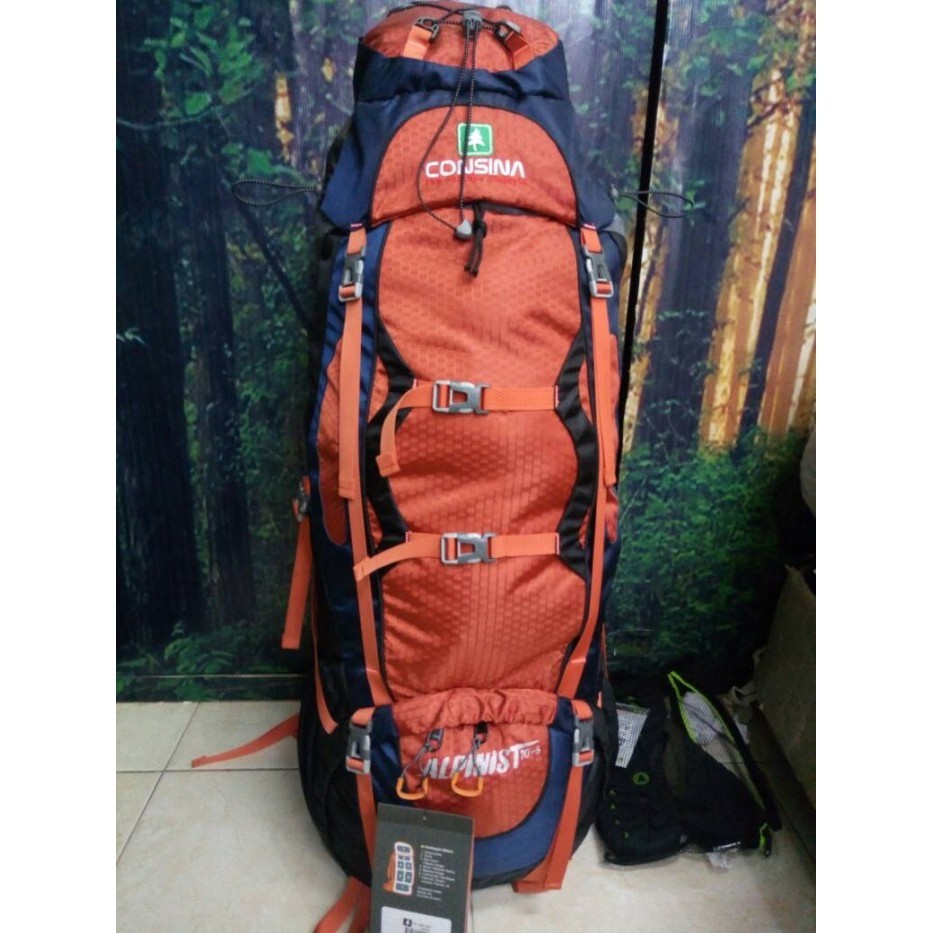 Carrier Consina Alpinist 70+5L Tas Cerrier Gunung Consina