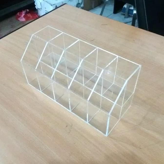 

Akrilik 2 Tempat Pulpen,Spidol,Pensil Dll 2 Susun Kualitas Premium