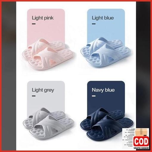 Original Miniso Sandal Jepit Wanita Kamar Mandi Sendal Pria Selop Comfortable Nyaman Dewasa Flip Flo