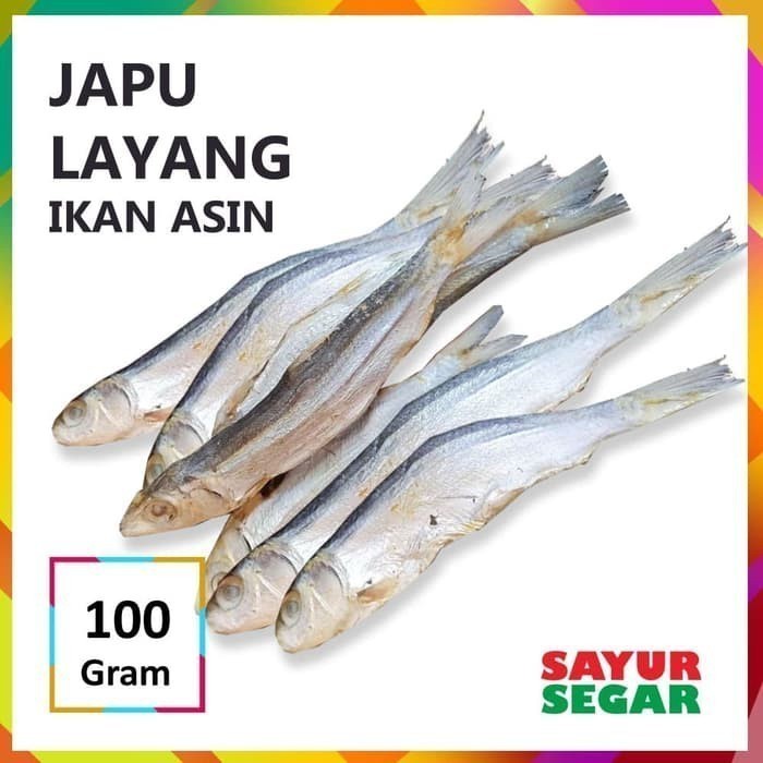 

Ikan Asin Japu Layang 100G