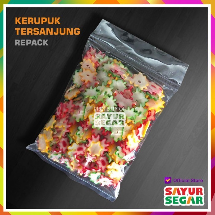 

[CIBUBUR] KERUPUK TERSANJUNG [100g]