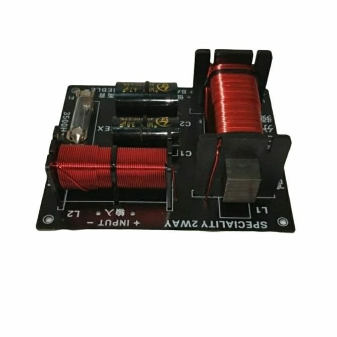 kit modul crossover speaker pasif 2 way watt besar