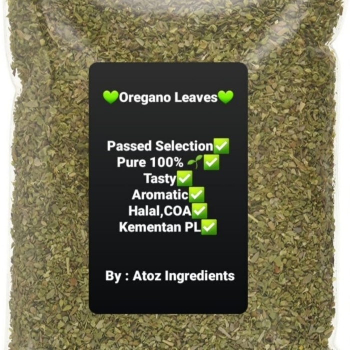 

Adlian Dried Oregano Leaves Premium Grade / Daun Oregano Kering - 1 Kg