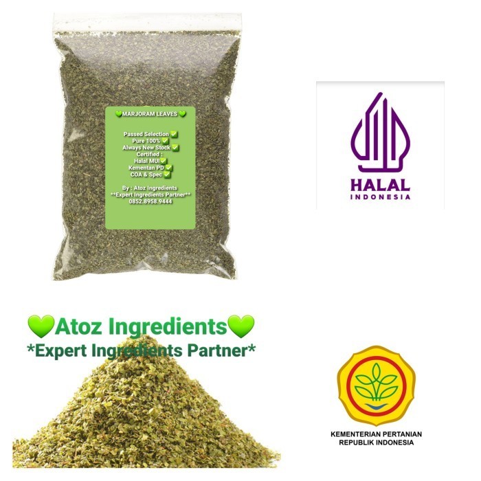 

Adlian Turky - Dried Marjoram Leave 250Gr/Marjoram Kering/Daun Marjoram 250Gr