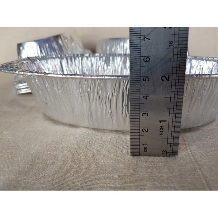 

Adlian Alumunium Foil Cup Oval 522-Om [ 10Pcs ]