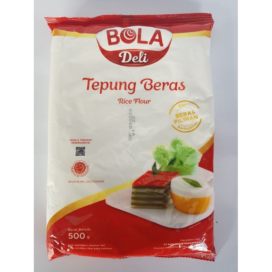 

Adlian Bola Deli Tepung Beras [ 500Gr ]