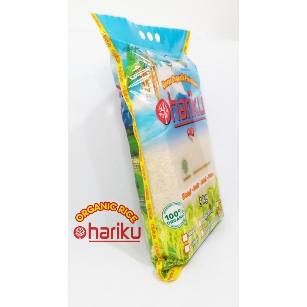 

Beras Ciherang Organik Hariku 5 Kg