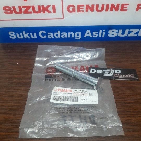 besi as baut standart standar jagang jagrak tengah dua YAMAHA SCORPIO SKORPIO 5BP-F7112-00 ORI ORIGI