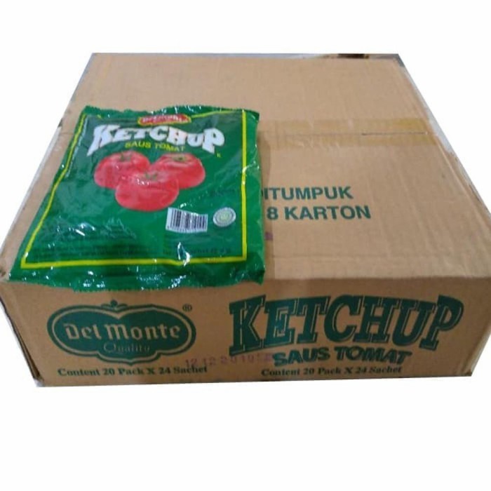 

Del Monte Saus Tomat Sachet 1 Dus Isi 20 Pa