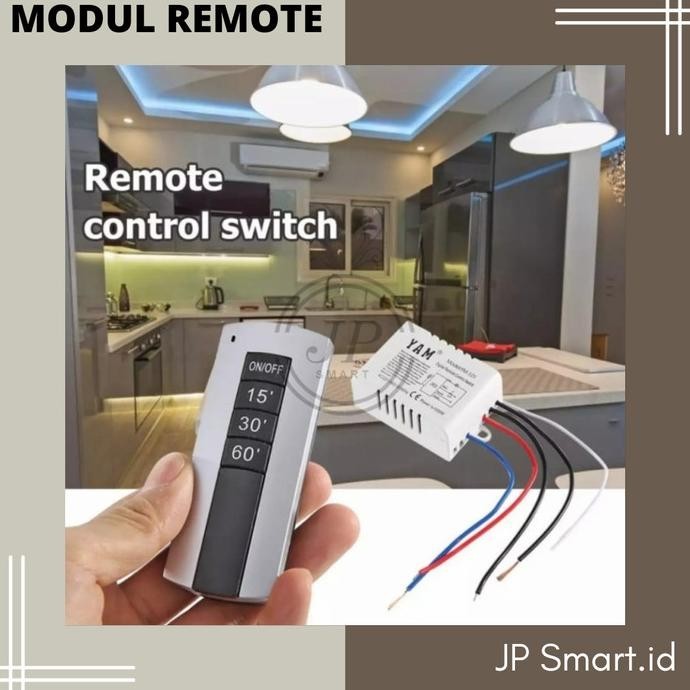 Modul Remote Control Switch Timer Lampu on off Otomatis CV Megah Jaya